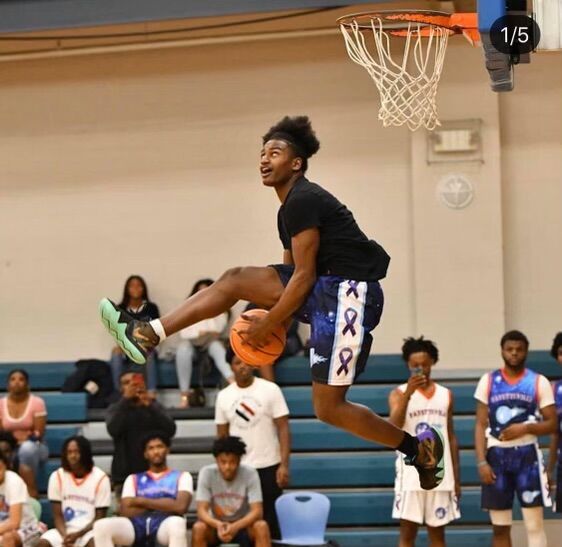 John-Michael Wright Dunk Contest